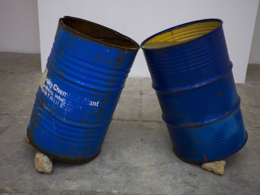 Jessika Khazrik - Two Barrels Kissing Until Their Water Meet
