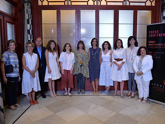 Press	Conference 2017 - Natasha	Gasparian and Myriam Dalal		